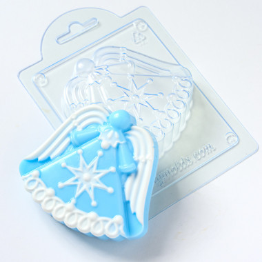 Ангел хранитель, форма пластиковая. — ANYMOLDS ПРОИЗВОДСТВО ПЛАСТИКОВЫХ ФОРМ ДЛЯ МЫЛА, ШОКОЛАДА, ГИПСА