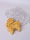 Козел с цветком форма пластиковая для мыла и шоколада фото 2 &mdash; ANYMOLDS ПРОИЗВОДСТВО ПЛАСТИКОВЫХ ФОРМ ДЛЯ МЫЛА, ШОКОЛАДА, ГИПСА