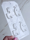 Коза гладкая форма для шоколада пластиковая фото 1 &mdash; ANYMOLDS ПРОИЗВОДСТВО ПЛАСТИКОВЫХ ФОРМ ДЛЯ МЫЛА, ШОКОЛАДА, ГИПСА