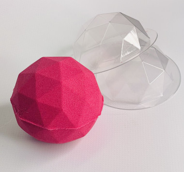 Ломаный шар форма для бомбочки — ANYMOLDS ПРОИЗВОДСТВО ПЛАСТИКОВЫХ ФОРМ ДЛЯ МЫЛА, ШОКОЛАДА, ГИПСА