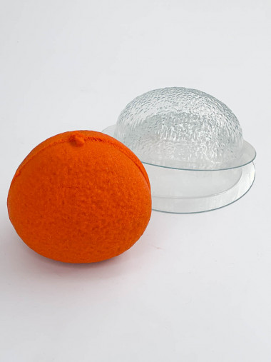 Мандарин форма для бомбочки — ANYMOLDS ПРОИЗВОДСТВО ПЛАСТИКОВЫХ ФОРМ ДЛЯ МЫЛА, ШОКОЛАДА, ГИПСА