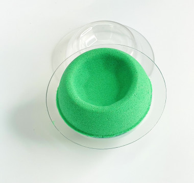 ПолуСфера d 70 c выемкой шестигранник для бомбочек — ANYMOLDS ПРОИЗВОДСТВО ПЛАСТИКОВЫХ ФОРМ ДЛЯ МЫЛА, ШОКОЛАДА, ГИПСА