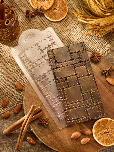 Броня шоколад форма пластиковая — ANYMOLDS ПРОИЗВОДСТВО ПЛАСТИКОВЫХ ФОРМ ДЛЯ МЫЛА, ШОКОЛАДА, ГИПСА