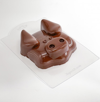 Хрюшка большой форма пластиковая для холодца, заливного, салата — ANYMOLDS ПРОИЗВОДСТВО ПЛАСТИКОВЫХ ФОРМ ДЛЯ МЫЛА, ШОКОЛАДА, ГИПСА