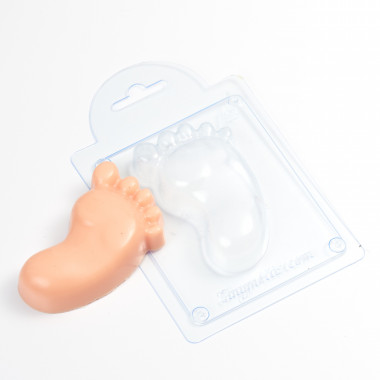 Пяточка форма пластиковая — ANYMOLDS ПРОИЗВОДСТВО ПЛАСТИКОВЫХ ФОРМ ДЛЯ МЫЛА, ШОКОЛАДА, ГИПСА