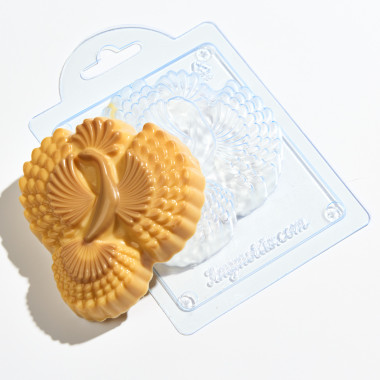 Птица Счастья форма пластиковая — ANYMOLDS ПРОИЗВОДСТВО ПЛАСТИКОВЫХ ФОРМ ДЛЯ МЫЛА, ШОКОЛАДА, ГИПСА