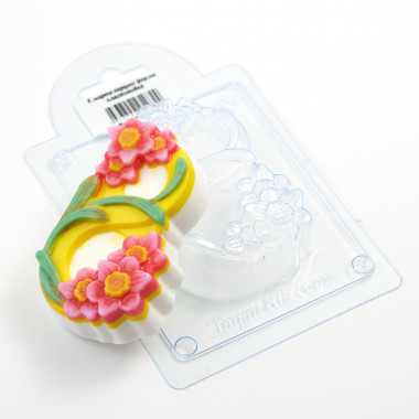 8 марта нарцисс форма пластиковая — ANYMOLDS ПРОИЗВОДСТВО ПЛАСТИКОВЫХ ФОРМ ДЛЯ МЫЛА, ШОКОЛАДА, ГИПСА