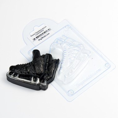 Коньки Хоккейные форма пластиковая — ANYMOLDS ПРОИЗВОДСТВО ПЛАСТИКОВЫХ ФОРМ ДЛЯ МЫЛА, ШОКОЛАДА, ГИПСА