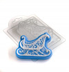 Сани новогодние форма пластиковая фото 2 — ANYMOLDS ПРОИЗВОДСТВО ПЛАСТИКОВЫХ ФОРМ ДЛЯ МЫЛА, ШОКОЛАДА, ГИПСА