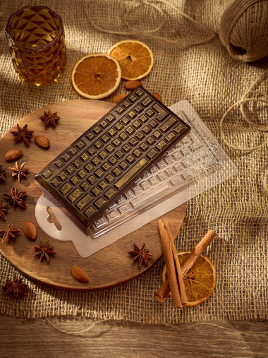 Клавиатура плитка шоколада, форма пластиковая — ANYMOLDS ПРОИЗВОДСТВО ПЛАСТИКОВЫХ ФОРМ ДЛЯ МЫЛА, ШОКОЛАДА, ГИПСА