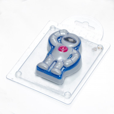 Космонавт форма пластиковая — ANYMOLDS ПРОИЗВОДСТВО ПЛАСТИКОВЫХ ФОРМ ДЛЯ МЫЛА, ШОКОЛАДА, ГИПСА