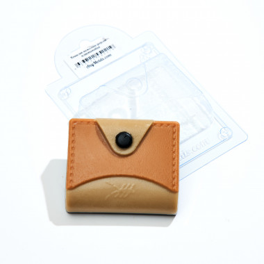 Кошелек кожаный форма пластиковая — ANYMOLDS ПРОИЗВОДСТВО ПЛАСТИКОВЫХ ФОРМ ДЛЯ МЫЛА, ШОКОЛАДА, ГИПСА