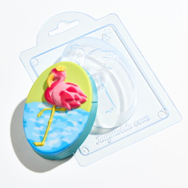 Фламинго форма пластиковая — ANYMOLDS ПРОИЗВОДСТВО ПЛАСТИКОВЫХ ФОРМ ДЛЯ МЫЛА, ШОКОЛАДА, ГИПСА