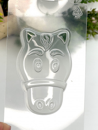 Морда лошади большая форма пластиковая для холдцов, салатов — ANYMOLDS ПРОИЗВОДСТВО ПЛАСТИКОВЫХ ФОРМ ДЛЯ МЫЛА, ШОКОЛАДА, ГИПСА