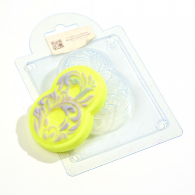 8 марта с узором форма пластиковая — ANYMOLDS ПРОИЗВОДСТВО ПЛАСТИКОВЫХ ФОРМ ДЛЯ МЫЛА, ШОКОЛАДА, ГИПСА