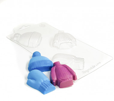 Одежда вязаная мультиформа пластиковая — ANYMOLDS ПРОИЗВОДСТВО ПЛАСТИКОВЫХ ФОРМ ДЛЯ МЫЛА, ШОКОЛАДА, ГИПСА