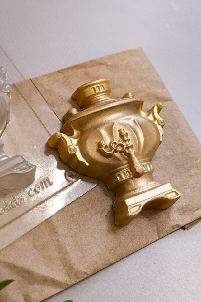 Самовар форма пластиковая для мыла и шоколада фото 1 &mdash; ANYMOLDS ПРОИЗВОДСТВО ПЛАСТИКОВЫХ ФОРМ ДЛЯ МЫЛА, ШОКОЛАДА, ГИПСА