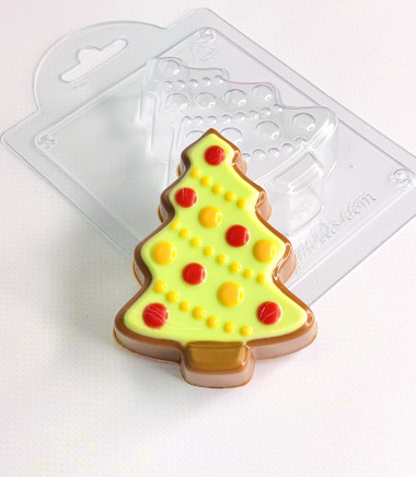 Пряничная елочка форма пластиковая — ANYMOLDS ПРОИЗВОДСТВО ПЛАСТИКОВЫХ ФОРМ ДЛЯ МЫЛА, ШОКОЛАДА, ГИПСА