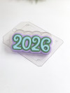 2026 год Цифры форма пластиковая для мыла и шоколада фото 1 — ANYMOLDS ПРОИЗВОДСТВО ПЛАСТИКОВЫХ ФОРМ ДЛЯ МЫЛА, ШОКОЛАДА, ГИПСА