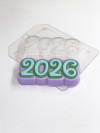2026 год Цифры форма пластиковая для мыла и шоколада фото 4 — ANYMOLDS ПРОИЗВОДСТВО ПЛАСТИКОВЫХ ФОРМ ДЛЯ МЫЛА, ШОКОЛАДА, ГИПСА