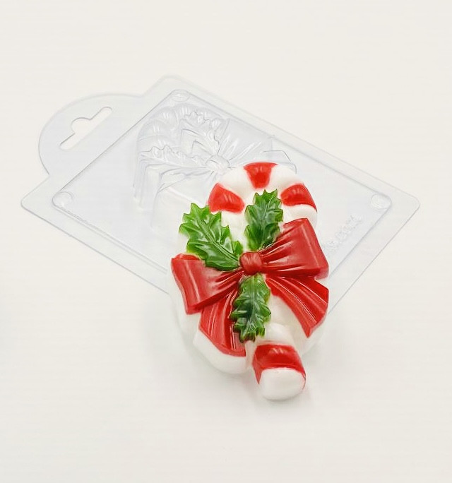 Карамельная трость форма пластиковая