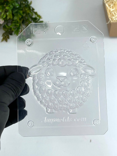 Барашек форма пластиковая для мыла и шоколада &mdash; ANYMOLDS ПРОИЗВОДСТВО ПЛАСТИКОВЫХ ФОРМ ДЛЯ МЫЛА, ШОКОЛАДА, ГИПСА
