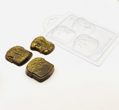 Куличи мини форма пластиковая — ANYMOLDS ПРОИЗВОДСТВО ПЛАСТИКОВЫХ ФОРМ ДЛЯ МЫЛА, ШОКОЛАДА, ГИПСА