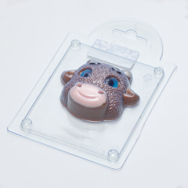 Курчавый бычок форма пластиковая — ANYMOLDS ПРОИЗВОДСТВО ПЛАСТИКОВЫХ ФОРМ ДЛЯ МЫЛА, ШОКОЛАДА, ГИПСА