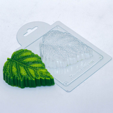 Листочек форма пластиковая — ANYMOLDS ПРОИЗВОДСТВО ПЛАСТИКОВЫХ ФОРМ ДЛЯ МЫЛА, ШОКОЛАДА, ГИПСА