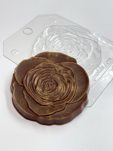 Цветок розы форма пластиковая для мыла и шоколада &mdash; ANYMOLDS ПРОИЗВОДСТВО ПЛАСТИКОВЫХ ФОРМ ДЛЯ МЫЛА, ШОКОЛАДА, ГИПСА