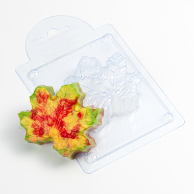 Лист Клена форма пластиковая — ANYMOLDS ПРОИЗВОДСТВО ПЛАСТИКОВЫХ ФОРМ ДЛЯ МЫЛА, ШОКОЛАДА, ГИПСА