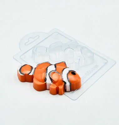 Немо форма пластиковая — ANYMOLDS ПРОИЗВОДСТВО ПЛАСТИКОВЫХ ФОРМ ДЛЯ МЫЛА, ШОКОЛАДА, ГИПСА