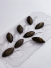 Листочки рефленые для шоколадных конфет форма пластиковая фото 1 &mdash; ANYMOLDS ПРОИЗВОДСТВО ПЛАСТИКОВЫХ ФОРМ ДЛЯ МЫЛА, ШОКОЛАДА, ГИПСА