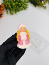 Снегурочка форма пластиковая V3 фото 4 &mdash; ANYMOLDS ПРОИЗВОДСТВО ПЛАСТИКОВЫХ ФОРМ ДЛЯ МЫЛА, ШОКОЛАДА, ГИПСА