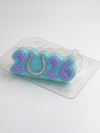 2026 с подковой форма пластиковая для мыла и шоколада фото 1 — ANYMOLDS ПРОИЗВОДСТВО ПЛАСТИКОВЫХ ФОРМ ДЛЯ МЫЛА, ШОКОЛАДА, ГИПСА
