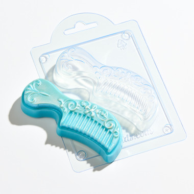 Расческа форма пластиковая — ANYMOLDS ПРОИЗВОДСТВО ПЛАСТИКОВЫХ ФОРМ ДЛЯ МЫЛА, ШОКОЛАДА, ГИПСА