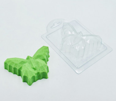 Бабочка граненая форма пластиковая — ANYMOLDS ПРОИЗВОДСТВО ПЛАСТИКОВЫХ ФОРМ ДЛЯ МЫЛА, ШОКОЛАДА, ГИПСА