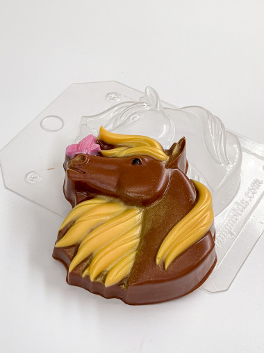 Лошадка с бабочкой форма пластиковая для мыла и шоколада — ANYMOLDS ПРОИЗВОДСТВО ПЛАСТИКОВЫХ ФОРМ ДЛЯ МЫЛА, ШОКОЛАДА, ГИПСА
