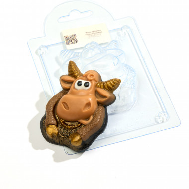 Бык форма пластиковая — ANYMOLDS ПРОИЗВОДСТВО ПЛАСТИКОВЫХ ФОРМ ДЛЯ МЫЛА, ШОКОЛАДА, ГИПСА