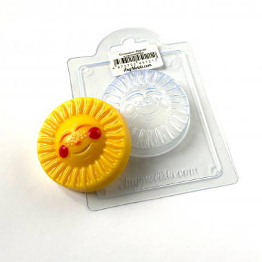 Солнышко форма пластиковая.v2 — ANYMOLDS ПРОИЗВОДСТВО ПЛАСТИКОВЫХ ФОРМ ДЛЯ МЫЛА, ШОКОЛАДА, ГИПСА
