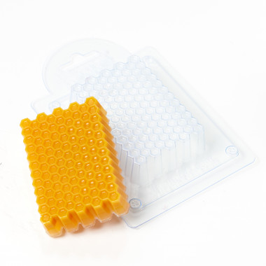 Соты, форма пластиковая — ANYMOLDS ПРОИЗВОДСТВО ПЛАСТИКОВЫХ ФОРМ ДЛЯ МЫЛА, ШОКОЛАДА, ГИПСА