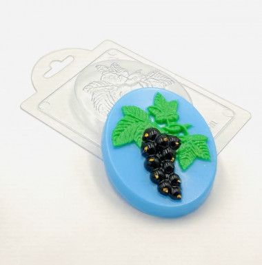 Смородина на овале форма пластиковая — ANYMOLDS ПРОИЗВОДСТВО ПЛАСТИКОВЫХ ФОРМ ДЛЯ МЫЛА, ШОКОЛАДА, ГИПСА