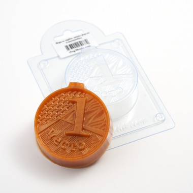 Медаль первое место форма пластиковая — ANYMOLDS ПРОИЗВОДСТВО ПЛАСТИКОВЫХ ФОРМ ДЛЯ МЫЛА, ШОКОЛАДА, ГИПСА