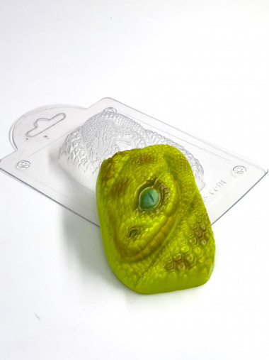 Голова Змеи форма пластиковая — ANYMOLDS ПРОИЗВОДСТВО ПЛАСТИКОВЫХ ФОРМ ДЛЯ МЫЛА, ШОКОЛАДА, ГИПСА