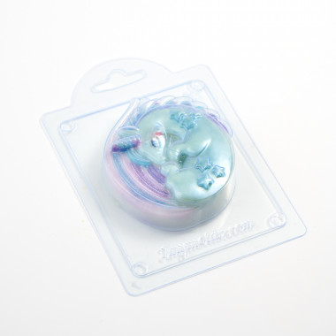 Единорожка на радуге форма пластиковая — ANYMOLDS ПРОИЗВОДСТВО ПЛАСТИКОВЫХ ФОРМ ДЛЯ МЫЛА, ШОКОЛАДА, ГИПСА