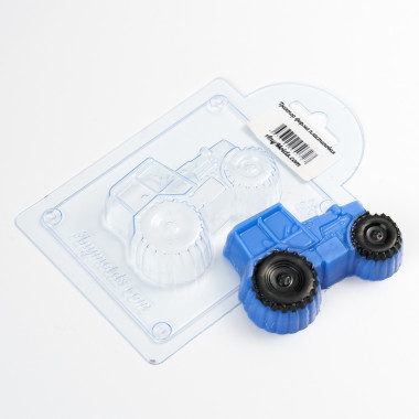 Трактор форма пластиковая — ANYMOLDS ПРОИЗВОДСТВО ПЛАСТИКОВЫХ ФОРМ ДЛЯ МЫЛА, ШОКОЛАДА, ГИПСА