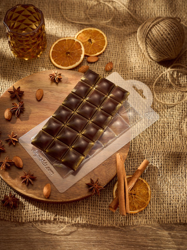 Подушечки - плитка шоколада, форма пластиковая — ANYMOLDS ПРОИЗВОДСТВО ПЛАСТИКОВЫХ ФОРМ ДЛЯ МЫЛА, ШОКОЛАДА, ГИПСА