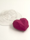 Сердце алмазное комплект (2шт) из пластика для бомбочек фото 3 — ANYMOLDS ПРОИЗВОДСТВО ПЛАСТИКОВЫХ ФОРМ ДЛЯ МЫЛА, ШОКОЛАДА, ГИПСА