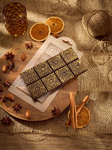 Ажурная плитка шоколада, форма пластиковая — ANYMOLDS ПРОИЗВОДСТВО ПЛАСТИКОВЫХ ФОРМ ДЛЯ МЫЛА, ШОКОЛАДА, ГИПСА