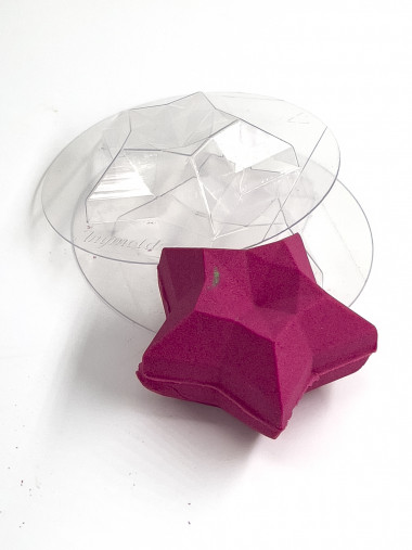 Звезда комплект (2шт) из пластика для бомбочек — ANYMOLDS ПРОИЗВОДСТВО ПЛАСТИКОВЫХ ФОРМ ДЛЯ МЫЛА, ШОКОЛАДА, ГИПСА